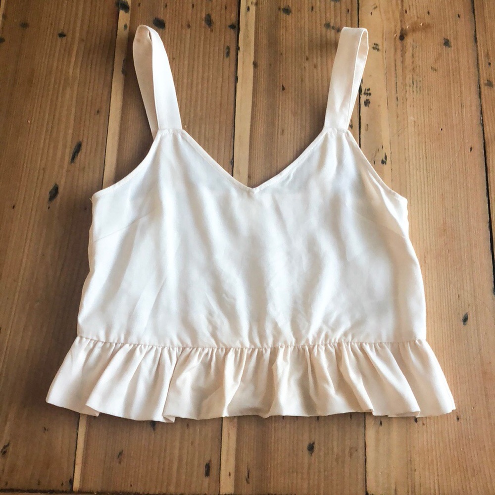 Peplum tank
